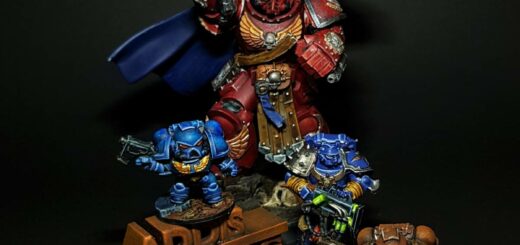 Space Men aus dem 3D Drucker 2 bemalte Modelle aus dem 3D Drucker