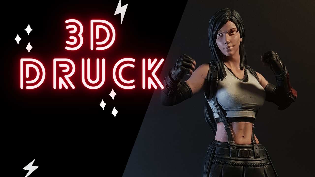 Gigantischer 3D Druck - Bemalen - Figur aus dem 3D Drucker