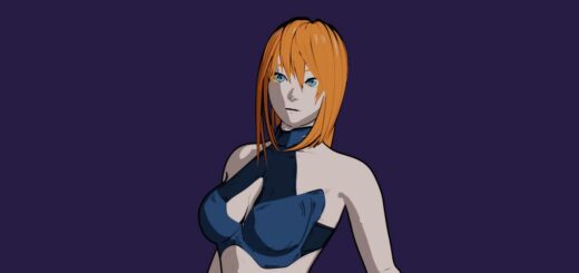 Anime Render mit Blender 3D 3 Royal Skies Stable-Diffusion Mannequin